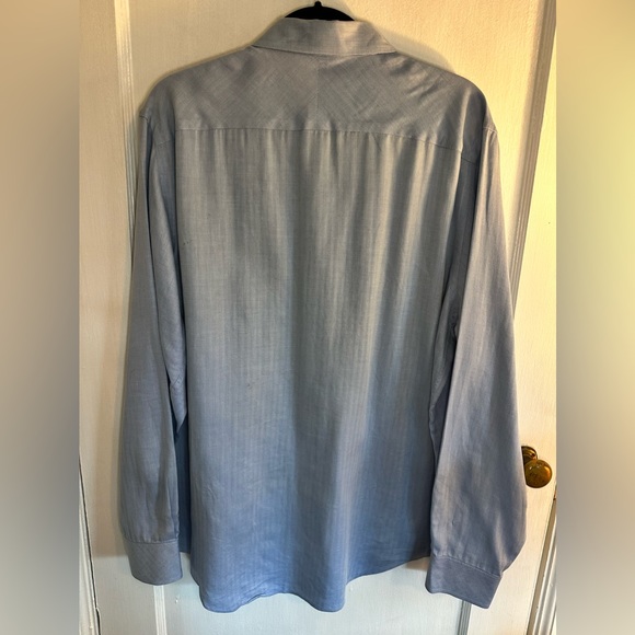 Banana Republic Classic dress shirt size Large Blue - Picture 2 of 9